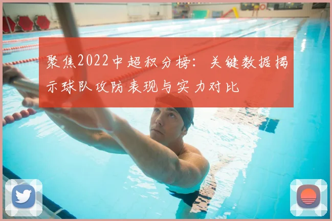 聚焦2022中超积分榜：关键数据揭示球队攻防表现与实力对比