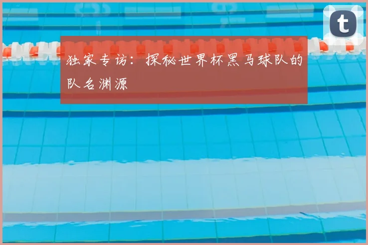 独家专访：探秘世界杯黑马球队的队名渊源