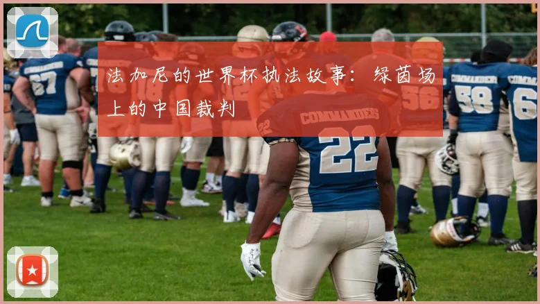 法加尼的世界杯执法故事：绿茵场上的中国裁判